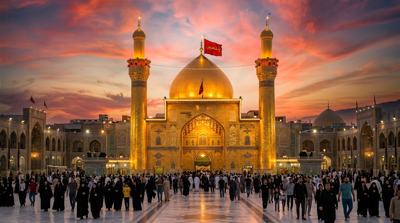 Holy Shrine of Imam Hussain Karbala
